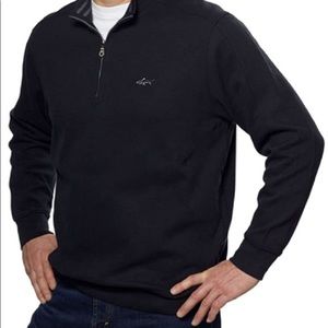 🔥Greg Norman black long sleeve pullover size Large